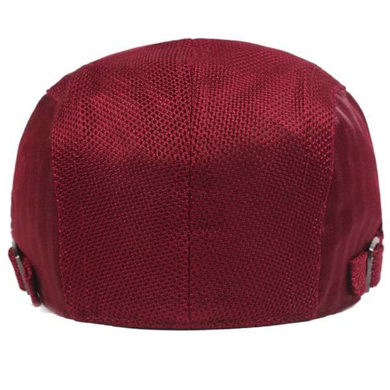 Casquette Beret Bordeaux Homme