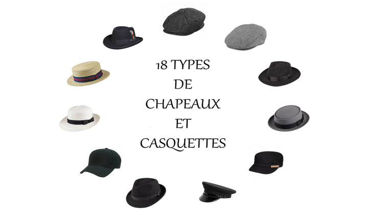 18 Types de Chapeaux et Casquettes (avec photos)