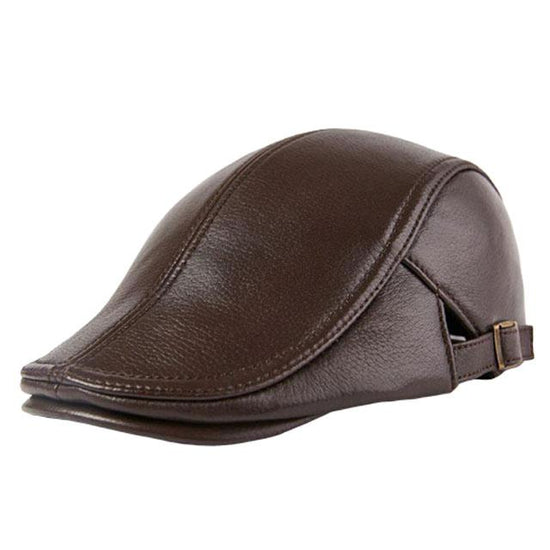 Casquette Anglaise Cuir