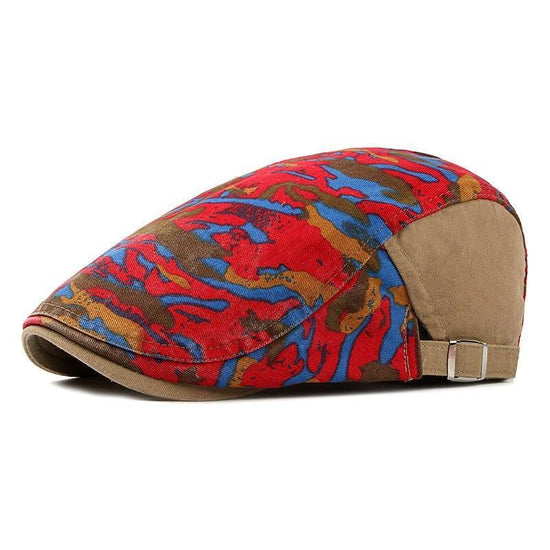 Casquette Camouflage Rouge