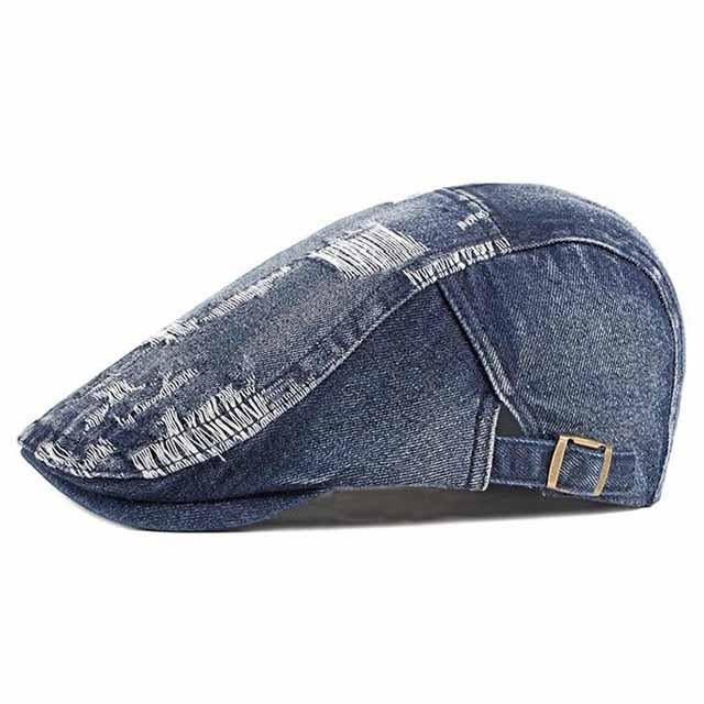 Casquette Plate Jean Homme