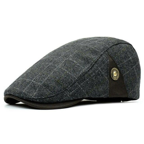 Casquette Plate Homme Hiver