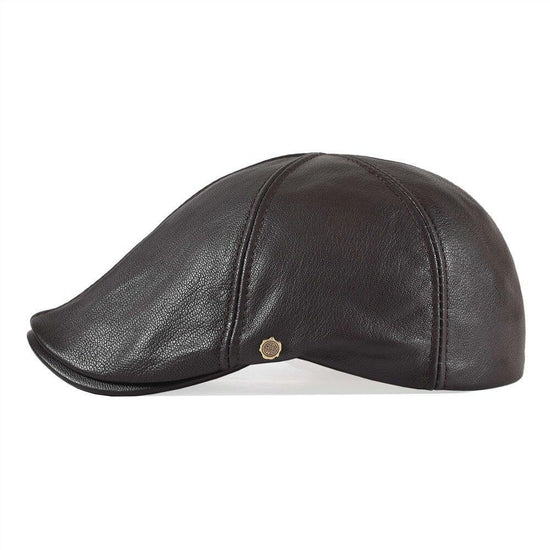 Casquette Homme Plate Luxe
